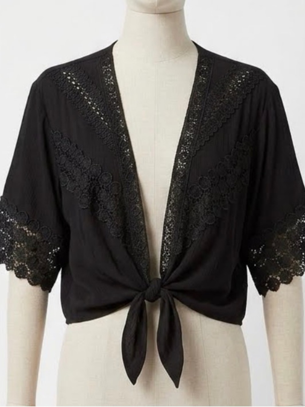 Elegant Black Women's Shrug